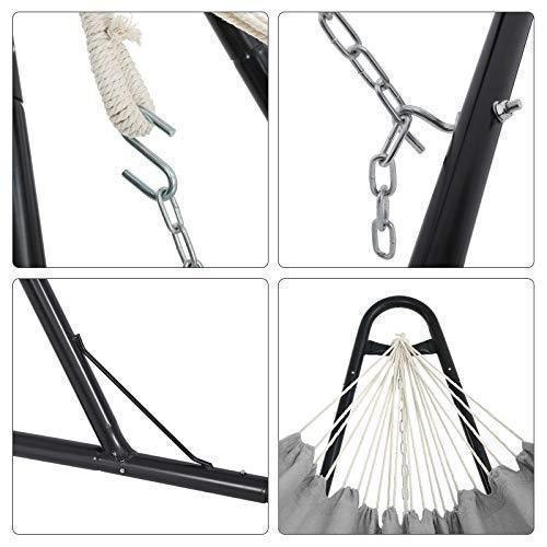 Metal Frame Hammock with Stand FredCo