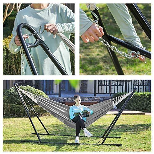 Metal Frame Hammock with Stand FredCo