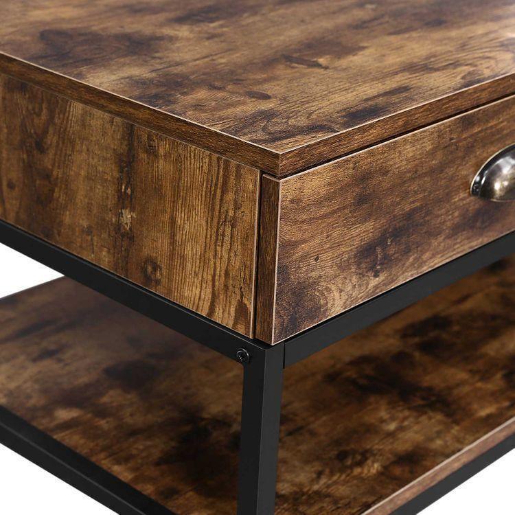 Metal Handles Coffee Table FredCo