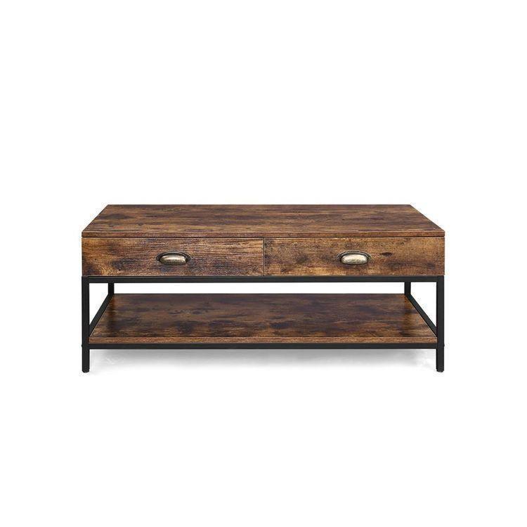 Metal Handles Coffee Table FredCo