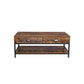 Metal Handles Coffee Table FredCo
