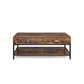 Metal Handles Coffee Table FredCo