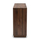 Mette Mid-Century Modern White and Walnut Finished 6-Drawer Wood Dresser FredCo