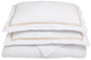 Microfiber Wrinkle-Resistant 2-line Embroidered Duvet Cover Pillow Sham Set FredCo