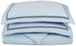 Microfiber Wrinkle-Resistant 2-line Embroidered Duvet Cover Pillow Sham Set FredCo
