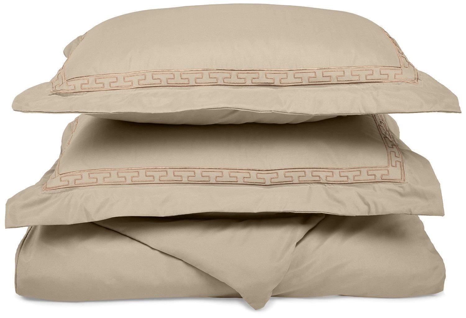 Microfiber Wrinkle-Resistant Duvet Cover + Pillow Sham Set FredCo