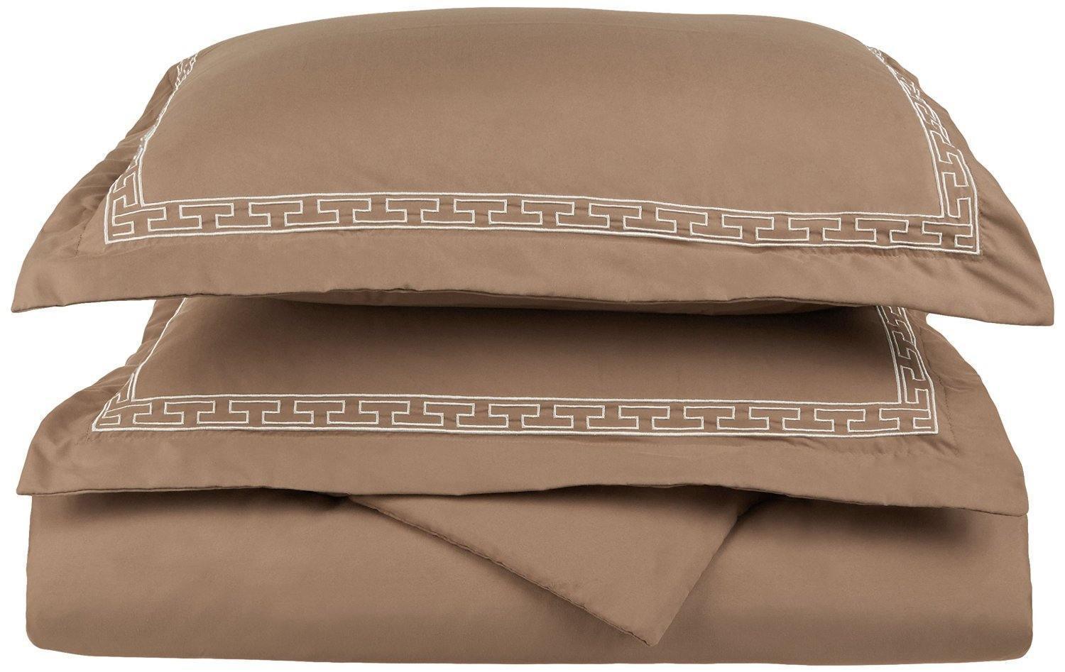 Microfiber Wrinkle-Resistant Duvet Cover + Pillow Sham Set FredCo