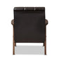 Mid-Century Masterpieces Club Chair-Brown FredCo
