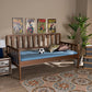 Midori Modern and Contemporary Transitional Walnut Brown Finished Wood Twin Size Daybed FredCo