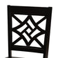 Miela Modern and Contemporary Dark Brown Finished Wood 5-Piece Dining Set FredCo