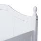 Millie Cottage Farmhouse White Finished Wood Twin Size Daybed with Trundle FredCo