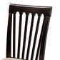 Minette Modern and contemporary Sand Fabric Upholstered and Dark Brown Finished Wood 6-Piece Dining Set FredCo