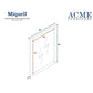 Miquell Mirror Natural FredCo