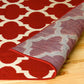 Modern Contemporary Quatrefoil Trellis Rug FredCo