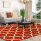Modern Contemporary Quatrefoil Trellis Rug FredCo