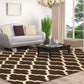 Modern Contemporary Quatrefoil Trellis Rug FredCo
