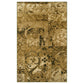 Modern Distressed Scroll Rug FredCo