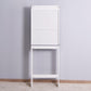 Modern Over The Toilet Wood Storage Cabinet for Home, Bathroom White FredCo