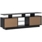 Modern TV Stand for TVs up to 65inches with LED lights, WF280706AAB) FredCo