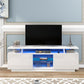 Modern TV Stand for TVs up to 65inches with LED lights, WF280706AAK FredCo