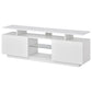 Modern TV Stand for TVs up to 65inches with LED lights, WF280706AAK FredCo