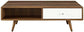 Modway Transmit Mid-Century Coffee Table, Walnut White FredCo