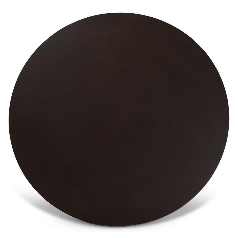 Morigan Sand Fabric Upholstered and Dark Brown Finished Wood 5-Piece Dining Set FredCo