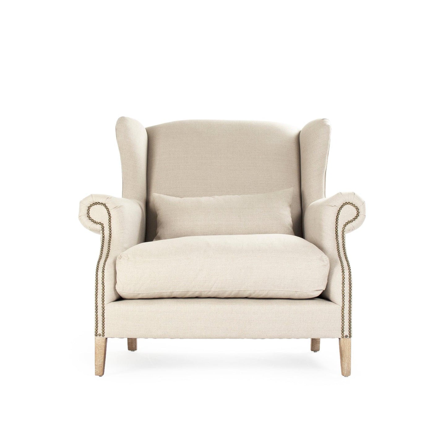 Napoleon Half Wingback Chair CF076 E272 A003 FredCo