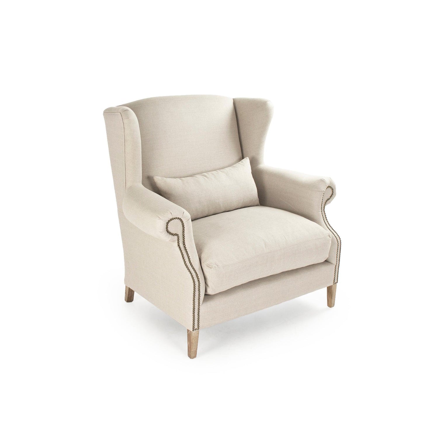 Napoleon Half Wingback Chair CF076 E272 A003 FredCo