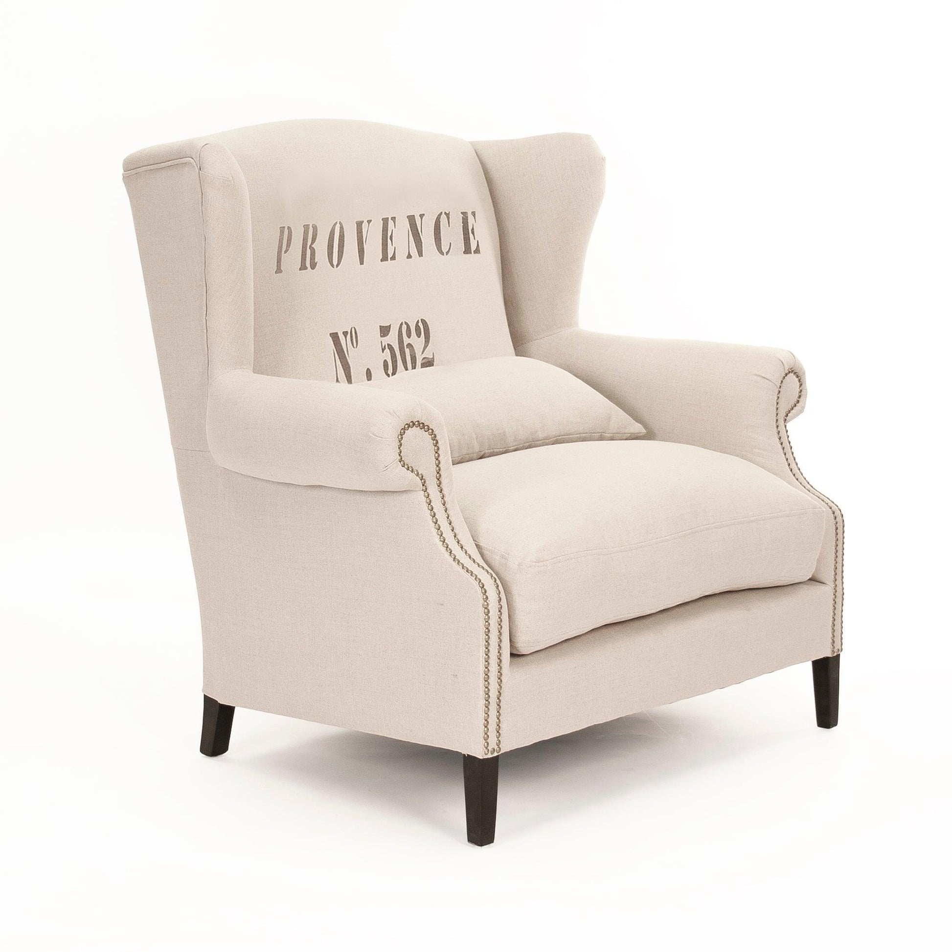 Napoleon Half Wingback Chair CF076 L002 A003 #25 FredCo