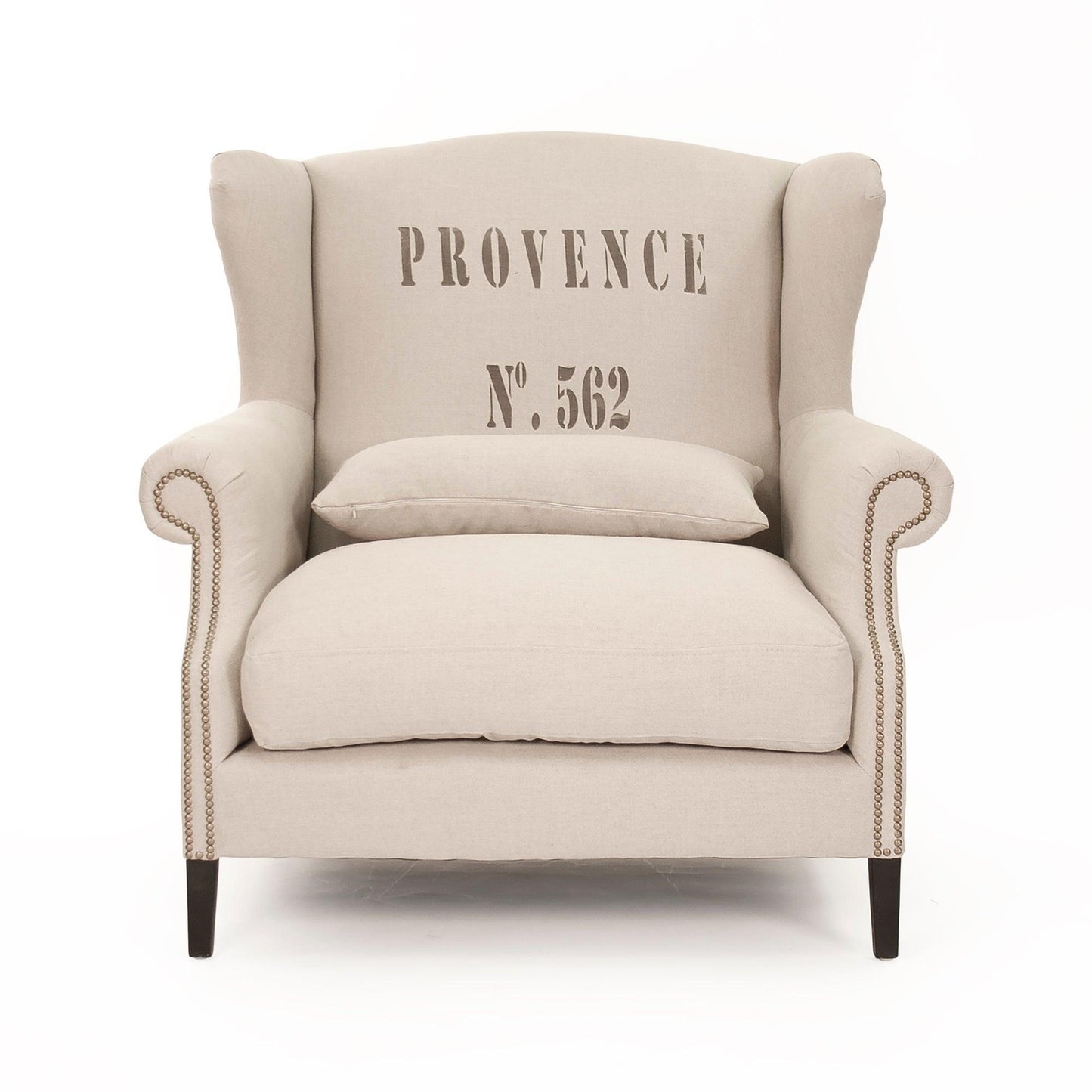 Napoleon Half Wingback Chair CF076 L002 A003 #25 FredCo