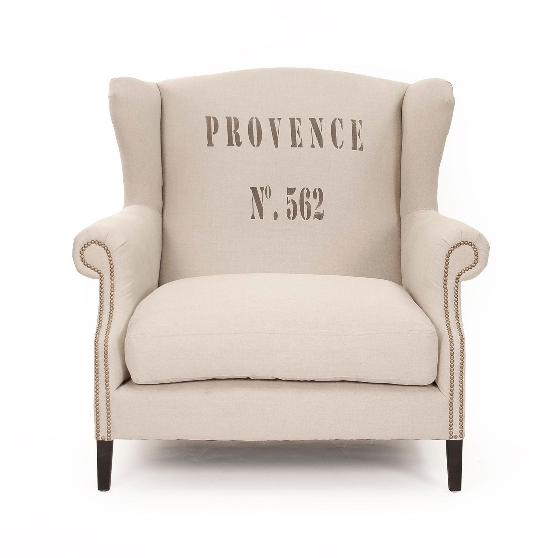 Napoleon Half Wingback Chair CF076 L002 A003 #25 FredCo