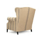 Napoleon Half Wingback Chair CF076 L002 A033 Blue Stripe FredCo