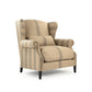 Napoleon Half Wingback Chair CF076 L002 A033 Blue Stripe FredCo