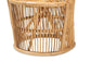 Narva Modern Bohemian Natural Brown Rattan Accent Chair FredCo