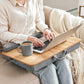 Natural Color Laptop Table with Handle FredCo