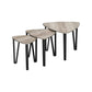 Nesting Coffee Table, Set of 3 Set of 3, Greige FredCo