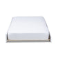 Neves Cottage Farmhouse White Finished Wood Twin Size Trundle FredCo
