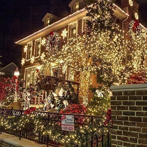 New 2 PACK 200 LED 66 FT Solar Copper Wire String Lights, 8 Modes Waterproof Fairy String Lights for Indoor Outdoor FredCo
