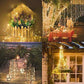 New 2 PACK 200 LED 66 FT Solar Copper Wire String Lights, 8 Modes Waterproof Fairy String Lights for Indoor Outdoor FredCo