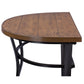 Newcastle Wood and Metal Console Table FredCo