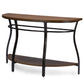 Newcastle Wood and Metal Console Table FredCo