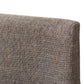 Nexus Mid-Century Modern Walnut Wood Finishing and Gravel Fabric Upholstered Arm Chair (Set of 2) FredCo