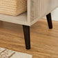 Nightstand Greige FredCo