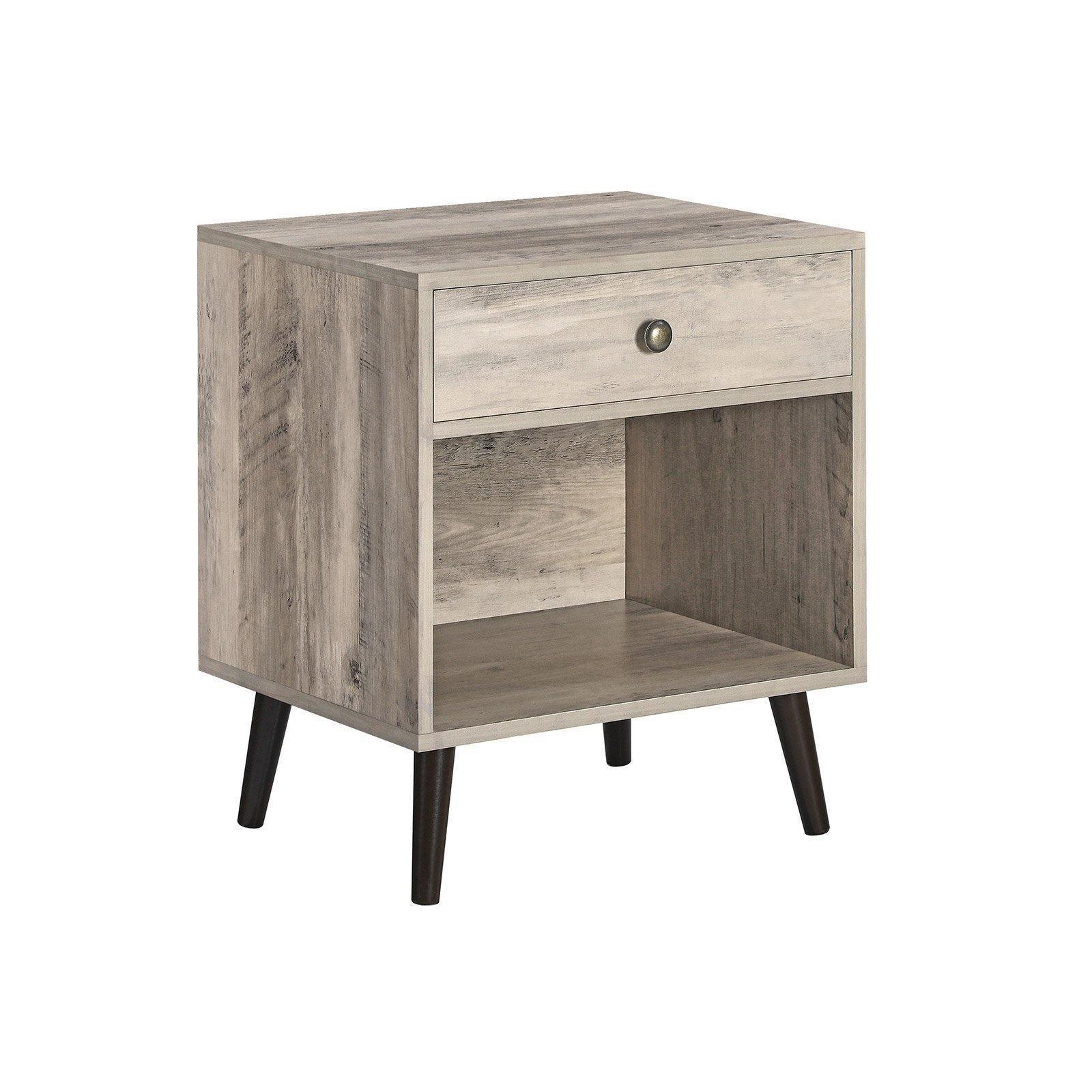 Nightstand Greige FredCo