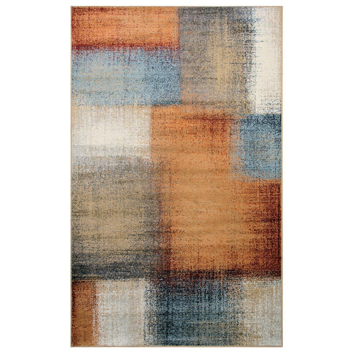 Nilaya Transitional Abstract Patchwork Rug FredCo