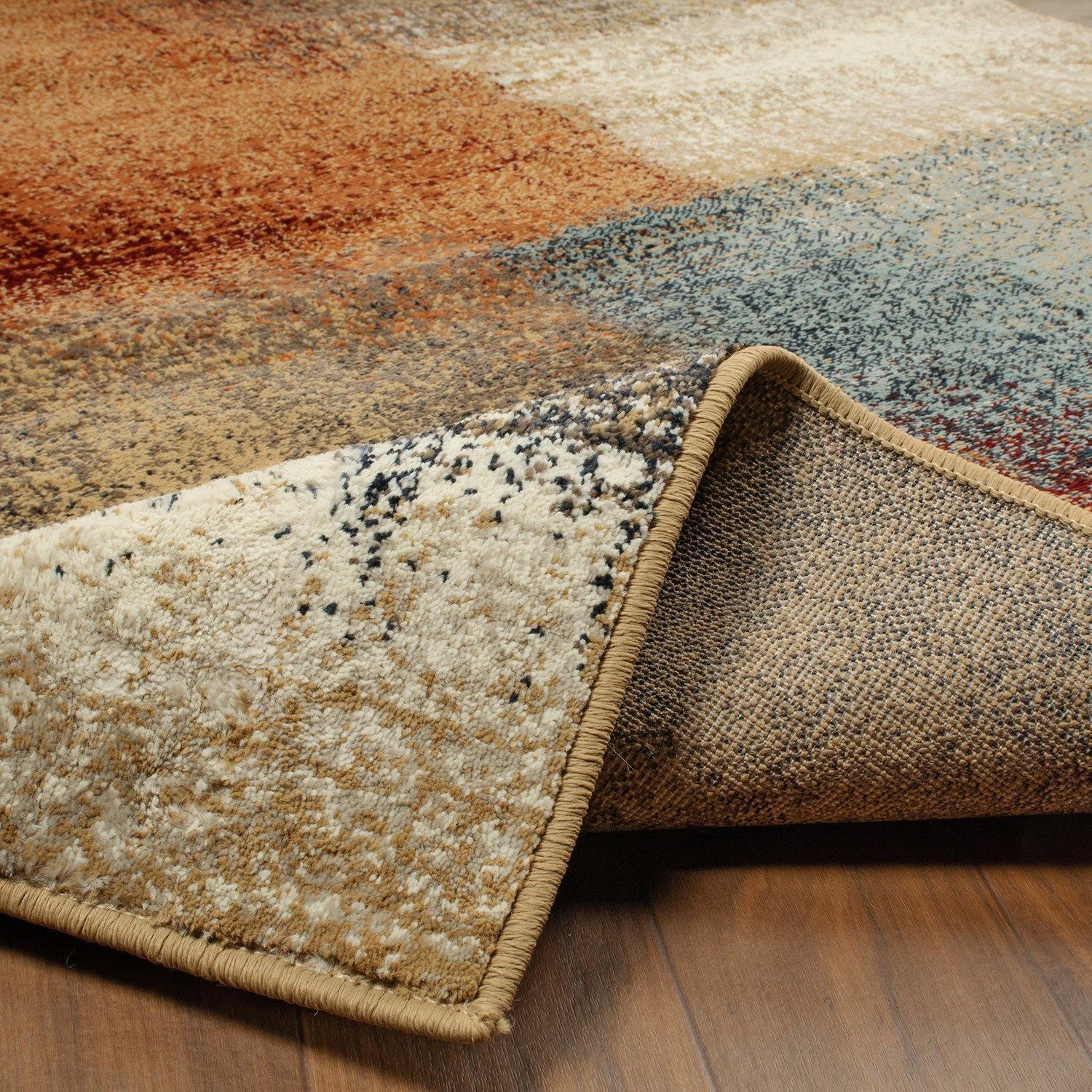 Nilaya Transitional Abstract Patchwork Rug FredCo