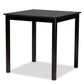 Nisa Modern and Contemporary Grey Fabric Upholstered Espresso Brown Finished 5-Piece Wood Pub Set FredCo