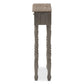 Noemie Country Cottage Farmhouse Brown Finished 1-Drawer Console Table FredCo
