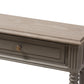 Noemie Country Cottage Farmhouse Brown Finished 1-Drawer Console Table FredCo